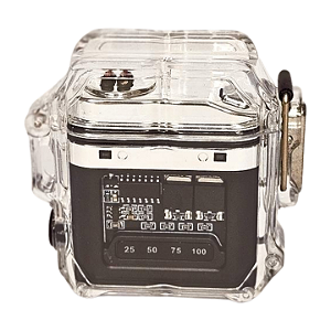 Isqueiro Eletrico Plasma Lighter c/ Lanterna