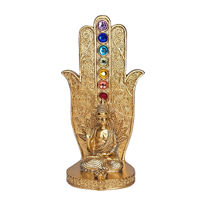 Incensario Buda Chackras de Resina