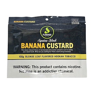 Essência Premium Fumari 100g - Banana Custard