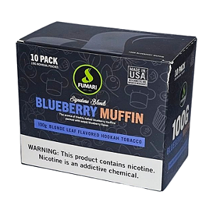Caixa Essência Premium Fumari 100g - Blueberry Muffin
