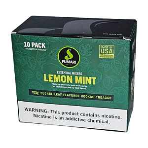 Caixa Essência Premium Fumari 100g - Lemon Mint