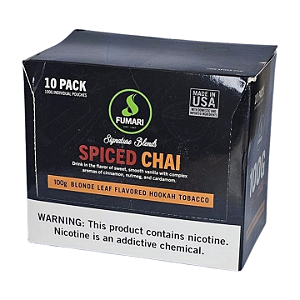 Caixa Essência Premium Fumari 100g - Spiced Chai