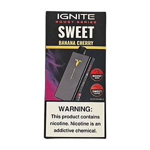Pod Descartável Ignite Sweet Boost Berries 40k - Banana Cherry