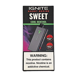 Pod Descartável Ignite Sweet Boost Berries 40k - Cool Menthol