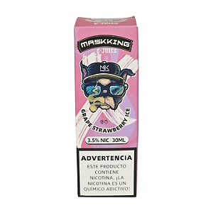 Liquido Juice Nicsalt Maskking - Grape Strawberry Ice 35mg