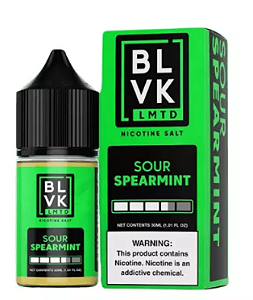 Líquido Juice Nicsalt BLVK Pod - Sour Spearmint 35mg - 30ml