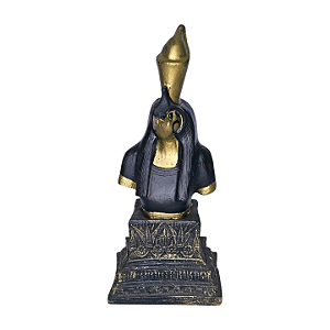 Busto Deus Egipcio Horus - Peça Decorativa