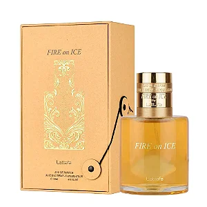 Perfume Árabe Original Lattafa - Fire On Ice Unisexx 100ml