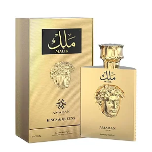 Perfume Árabe Original Amaran Kings & Queens - Malik 100ml Masculino