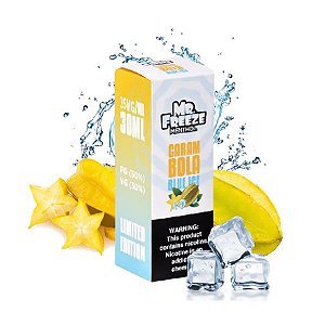 Líquido Nicsalt Mr. Freeze Menthol - Carambola Blue Ice 35mg - 30ml
