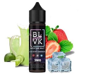Líquido Juice BLVK Pink 60ml 3mg - Strawberry Lemonade Ice