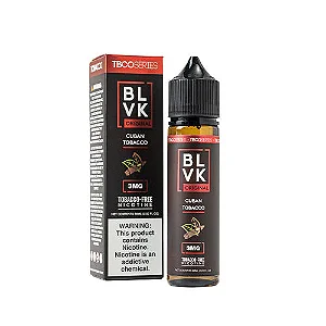 Líquido Juice BLVK Original 60ml 3mg - Cuban Tobacco