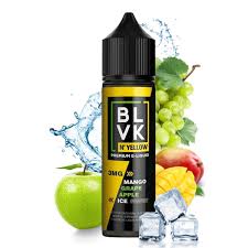 Líquido Juice BLVK N° Yellow 60ml 3mg - Mango Grape Apple Ice