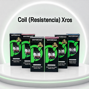 Coil Vaporesso Pod Xros Series - Caixa com 4 unidades