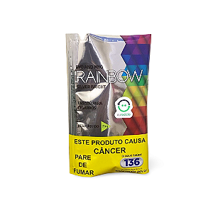 Tabaco Rainbow Silver Bright - Unidade / Caixa com 6 unidades / Lata