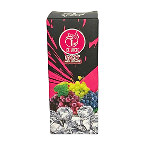 Liquido Juice Nicsalt Ice Juicee - Mix Grape 35mg