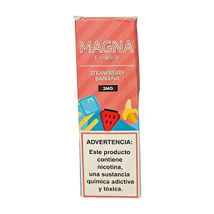 Líquido Juice Magna Ice - Strawberry Banana 3mg - 100ml