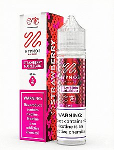 Líquido Juice Hypnos - Strawberry Bubblegum 3mg - 60ml