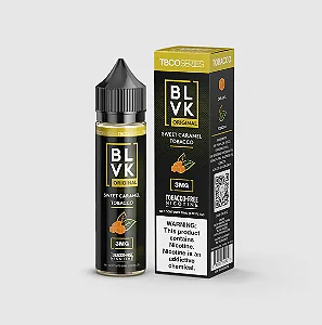 Líquido Juice BLVK Original 60ml 3mg - Sweet Caramel Tobacco