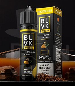 Líquido Juice BLVK Original 60ml 6mg - Sweet Caramel Tobacco