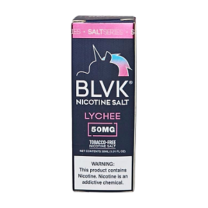 Líquido Juice Nicsalt BLVK Pod - Lychee 50mg - 30ml