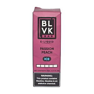 Líquido Juice Nicsalt BLVK Pod Bar - Passion Peach 50mg - 30ml