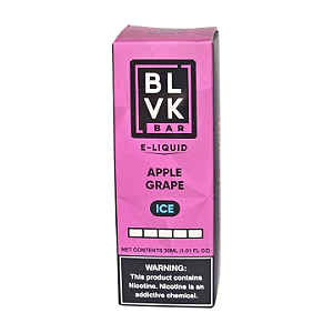 Líquido Juice Nicsalt BLVK Pod Bar - Apple Grape 50mg - 30ml