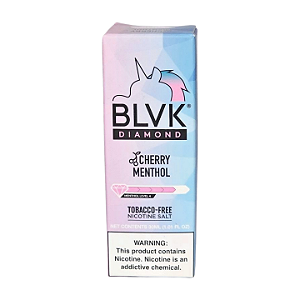 Líquido Juice Nicsalt BLVK Pod Diamond - Cherry Menthol 50mg - 30ml