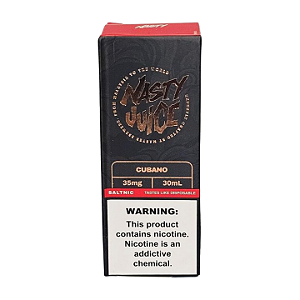 Líquido Juice Nicsalt Nasty Juice - Cubano 35mg 30ml
