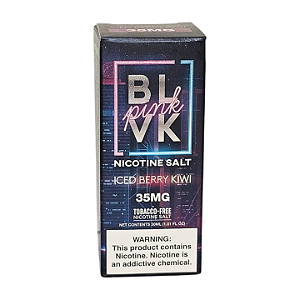 Líquido Juice Nicsalt BLVK Pod Pink - Iced Berry Kiwi 35mg - 30ml