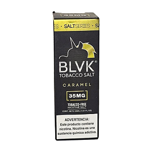 Líquido Juice Nicsalt BLVK Pod Tobacco Salt - Caramel 35mg - 30ml