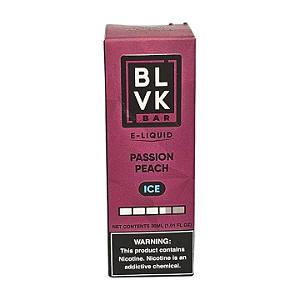 Líquido Juice Nicsalt BLVK Pod Bar - Passion Peach 35mg - 30ml