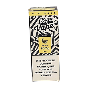 Líquido Juice Nicsalt Born To Vape - Banana 35mg - 30ml