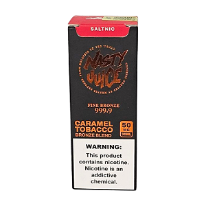 Líquido Nicsalt Nasty Juice Pod - Caramel Tobacco Bronze Blend 50mg - 30ml
