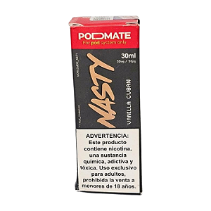 Líquido Nicsalt Nasty Juice Pod - Vanilla Cuban 50mg - 30ml