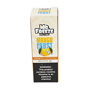Líquido Nicsalt Mr. Freeze Menthol - Mango Frost 50mg - 30ml