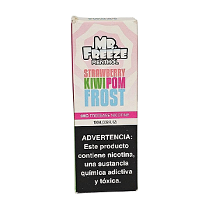 Líquido Juice Mr. Freeze - Strawberry Kiwi Pom Frost 3mg - 100ml