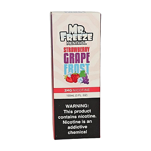 Líquido Juice Mr. Freeze - Strawberry Grape Frost 3mg - 100ml