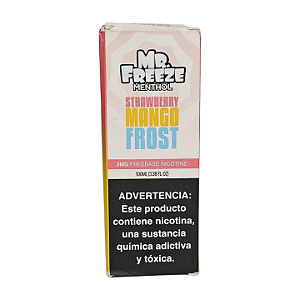 Líquido Juice Mr. Freeze - Strawberry Mango Frost 3mg - 100ml