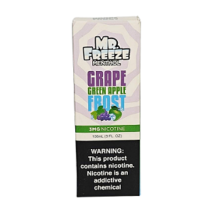 Líquido Juice Mr. Freeze - Grape Green Apple Frost 3mg - 100ml