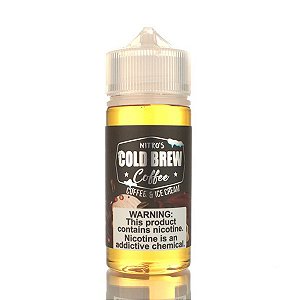 Líquido Juice Nitro's Cold Brew Coffee - Coffee & Ice Cream 100ml 3mg