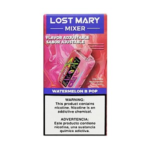 Pod Descartável Lost Mary Mixer+ / Watermelon B-Pop