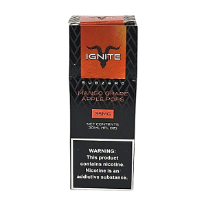 Líquido Juice Nicsalt Ignite Subzero - Mango Grape Apple Pops 35mg - 30ml