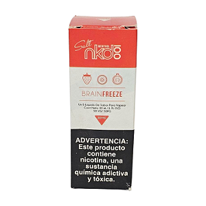 Líquido Juice Nicsalt Naked Pod - Brain Freeze 20mg - 30ml