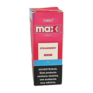 Líquido Juice Nicsalt Naked Pod - Strawberry 35mg - 30ml