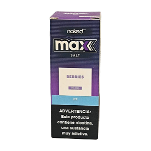 Líquido Juice Nicsalt Naked Pod - Berries 35mg - 30ml