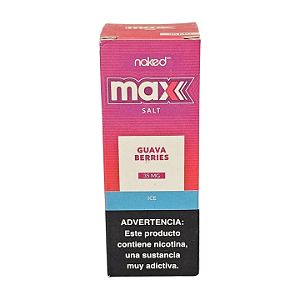 Líquido Juice Nicsalt Naked Pod - Guava Berries 35mg - 30ml