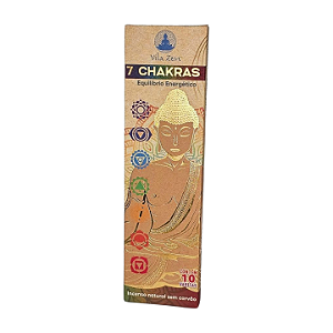 Incenso Vila Zen Equilibrio Energetico: 7 Chakras