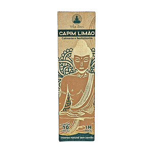 Incenso Vila Zen Calmante e Revitalizante: Capim Limão