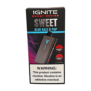 Pod Descartável Ignite Sweet Boost Berries 40k - Blue Razz B Pop